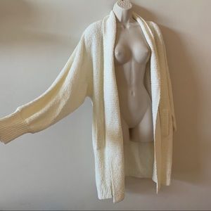 Vintage Oversized Chunky Cardigan cocoon Sweater